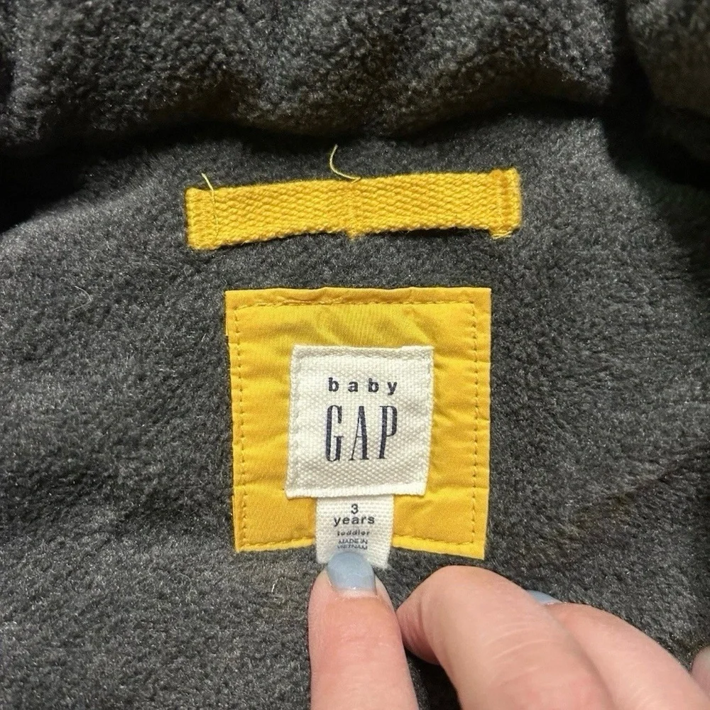 Baby Gap Toddler Yellow Winter Puffer Vest Size 3T